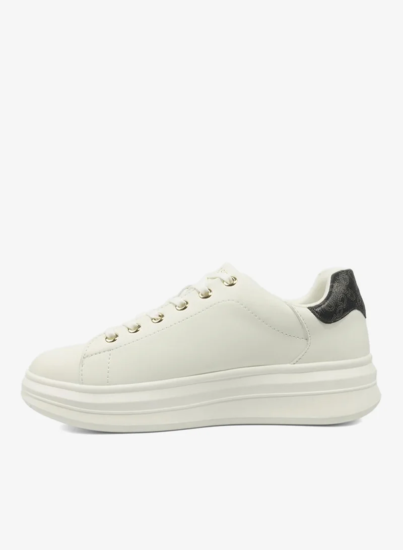 U.S. Polo Assn. white Women's White Low-Top Exclusive Lightweight Sneakers – Unmatched Comfort, All-Day Wear, Confidence in Every Step for Women | Best Price UAE